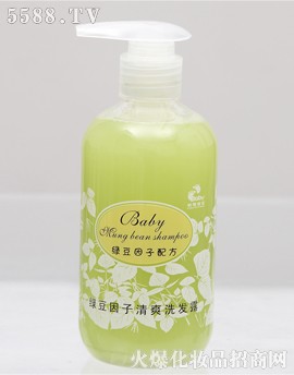 绿豆因子清爽洗发露250ml