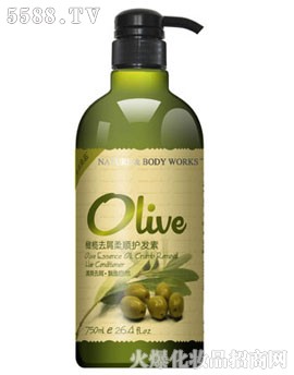 生活良品橄榄去屑柔顺护发素750ml