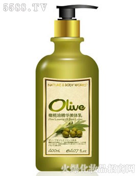 生活良品橄榄油精华美体乳400ml