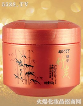 焗油膏--HT-063-婕姿竹炭Q10新生护养发膜(500g)