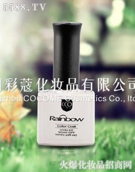 rainbow彩色包装光疗可卸甲油胶美甲胶40502