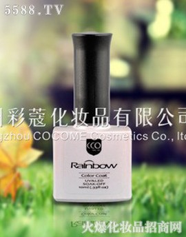 rainbow彩色包装光疗可卸甲油胶美甲胶40504