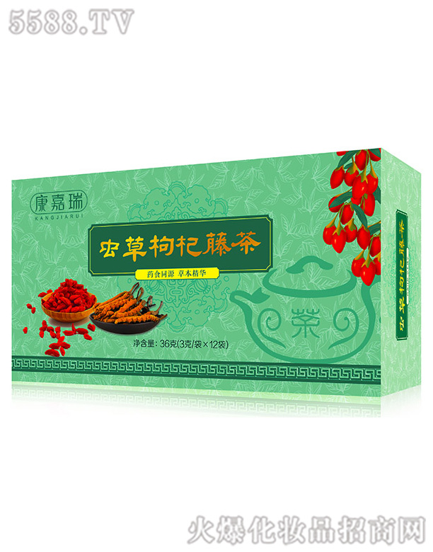 虫草枸杞藤茶