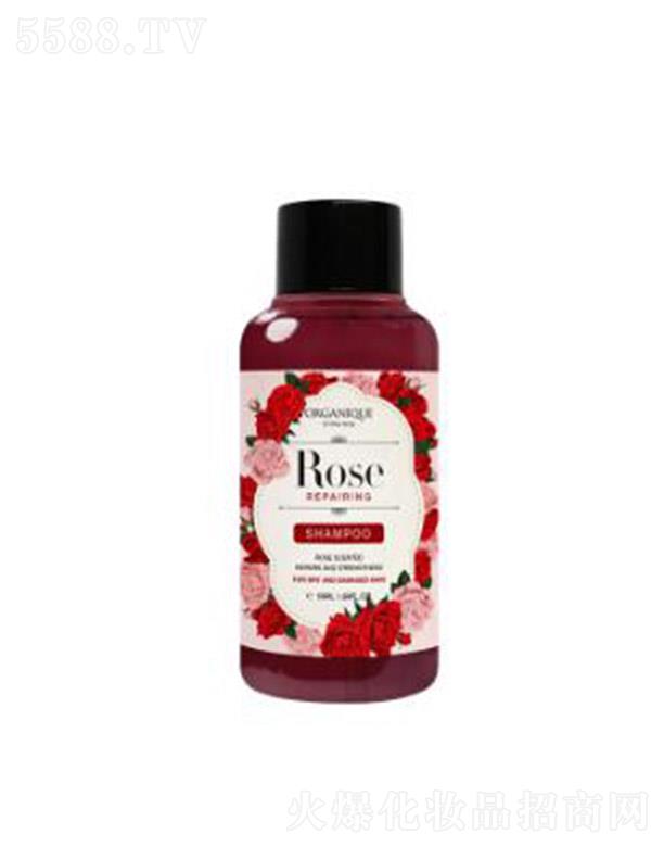 ORGANIQUE玫瑰修护洗发水 头发不油腻持久保持清爽柔软
