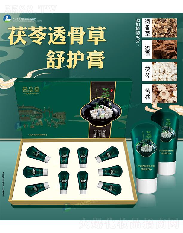 茯苓透骨草舒护膏